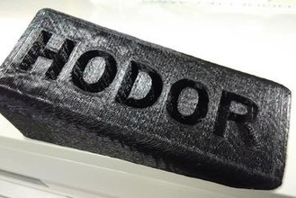 hodor door stop your home 3d print model - Mito3D