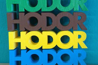 hodorstop votre maison gameofthrones le got fixateurs hodor holdthedoor commun à portée de main 3d print model - Mito3D