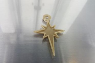 holiday star pendentif bijoux étoiles de vacances redspecial brianmay ornement noël 3d print model - Mito3D