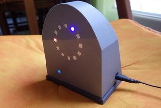 horloge pendolo 1 Creatore fai abel orologio arduino 3d print model - Mito3D