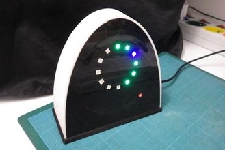 horloge Pendel 5 Maker DIY abel Ring Arduino 3d print model - Mito3D