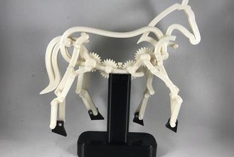 Pferd Prototyp - Spielzeug der Automaten ultimaker autodesk fusion 360 3d print model - Mito3D