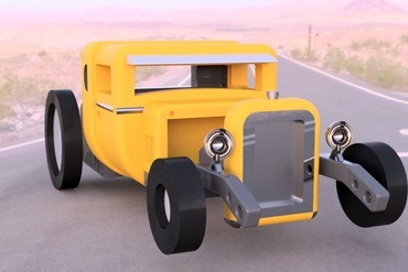 hot rod maker fai da te hotrod rc 3D print model - Mito3D