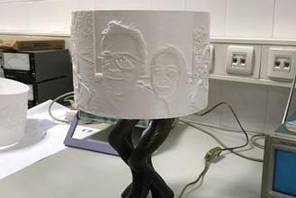 hotlamp lithophane your home di3d isel tucab lamp sexy hot valentine's day gift photo bedside light love 3d print model - Mito3D