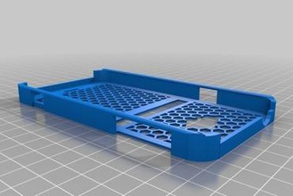 htc evo 4g lte de maillage d'autres hexagone 3d print model - Mito3D