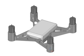 hubsan hack 60mm 85 mm Motoren maker diy hubsanhack quad quadcopter micro 3d print model - Mito3D