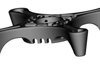 hubsan x4 107 quadcopter frame maker diy drone multirotor taulman 910 3d print model - Mito3D