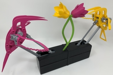los colibríes art autómatas autodesk fusion 360 ultimaker 3D print model - Mito3D