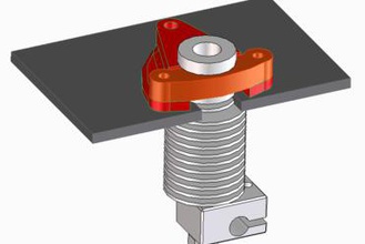 i3 prusa logress steel version e3d bowden holder 3d printer parts enhancements e3dv6 3d print model - Mito3D