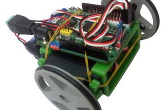icebot v01 maker diy printbot le robot fpga fpgawars freecad 3d print model - Mito3D