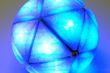 icosaledron multi led smart ball gadget abs accelerometro arduino 3D print model - Mito3D