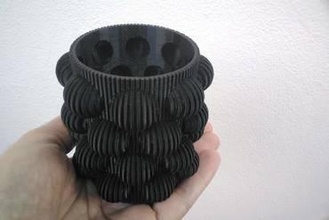 idee matita vaso per tuo casa openscad 3d print model - Mito3D