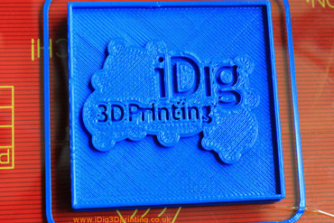 idig3dprinting test plaque 3d printer parts enhancements 3D print model - Mito3D