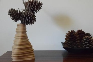 magmatisch Rand Vase Zuhause Haus prozedural Lärm 3d print model - Mito3D