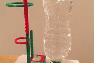 improved simple hydroponic culture set your home pet bottle 3d print model - Mito3D