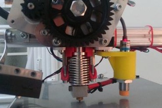 sensor indutivo titular k8200 3drag Impressora 3d de peças acessórios 3d print model - Mito3D