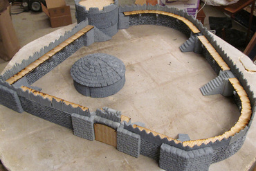infinite castle design miniatures rpg wargamming warhammer dungeons&dragons 3D print model - Mito3D