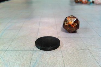 invisibile lurker miniature invisible stalker dungeons dragons & elementale dnd d&d pathfinder 3d print model - Mito3D