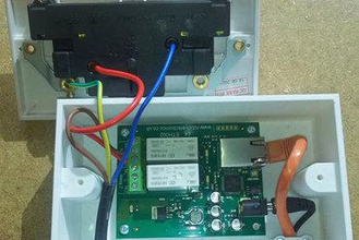 ip controlled power switch 3d-Drucker-Teile-Verbesserungen ultimaker macht - Schalter ethernet Netz tcp-ip 3d print model - Mito3D