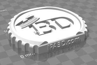 ipa3d makercoin - filament benchmark other 3d ipa testing 3d print model - Mito3D
