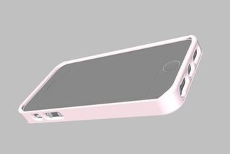iphone 5 + 5s ve 4+4s durumda gadget kılıfı 4 4s 3d print model - Mito3D