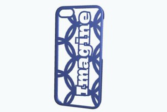 iphone 5 case - customisable gadget 5s phone customizable custom gift 3d print model - Mito3D