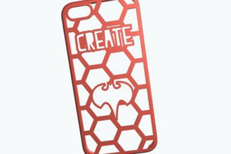 iphone 5 case - customisable gadget iphone5 5s phone custom gift 3d print model - Mito3D