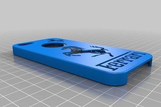 iphone 5 case ferrari gadget 3d print model - Mito3D