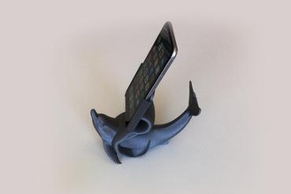 iphone 6 plus & 6s dolphin stand other 3d print model - Mito3D