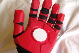 iron man de la mano moda halloween el traje 3d print model - Mito3D