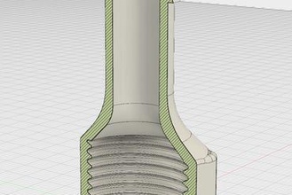 irrigação conector sua casa a mangueira válvula sobras de filamento 3d print model - Mito3D