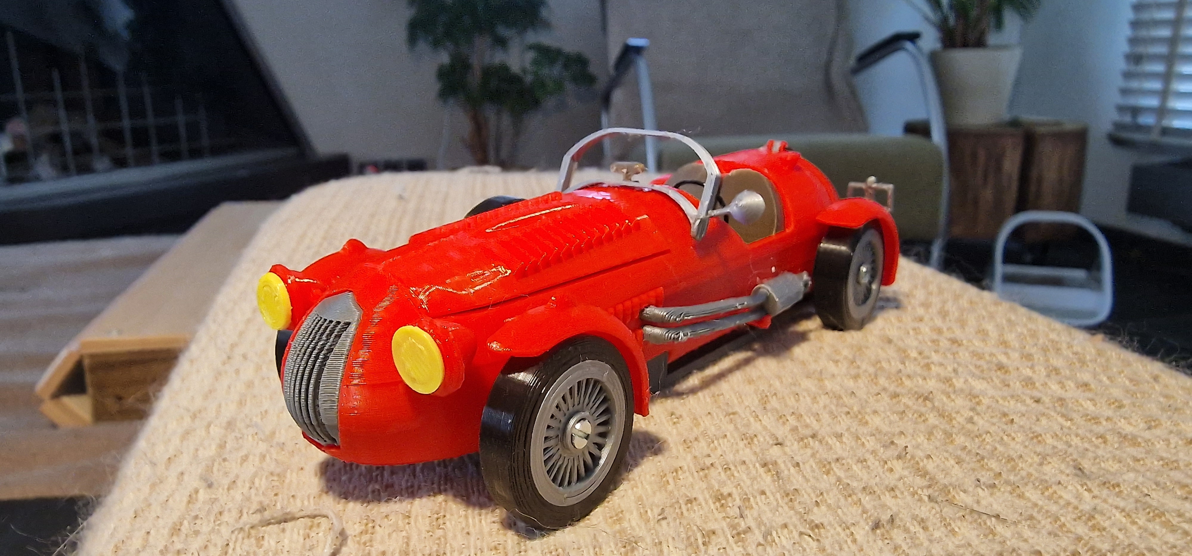 jaguar xk140 frazer nash le mans 1956 tasarımcı ed kamyonet der heiden 3D print model - Mito3D