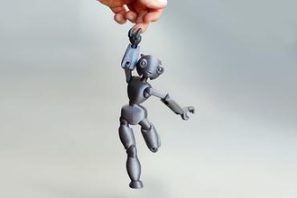 jointed robot toys balljoint bjd articulado 3d print model - Mito3D