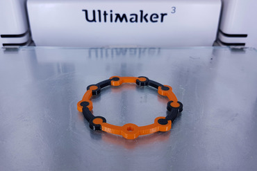 solo un'altra doppia estrusione di prova thingy maker fai da te test dual 3D print model - Mito3D
