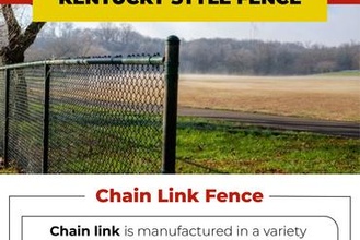kentucky style fence online roark fencing winchester central company 3d print model - Mito3D