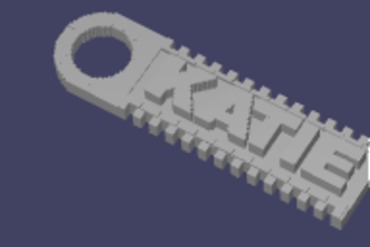 key-ring exercise 0129-2018 other 3D print model - Mito3D
