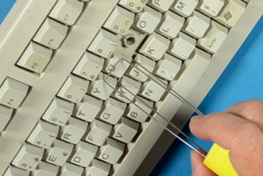 Tastenkappe puller - extracteur pour clavier berührt maker diy Tastatur touche extrateur 3D print model - Mito3D