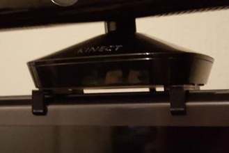 kinect 360 bracket tv your home 3d print model - Mito3D