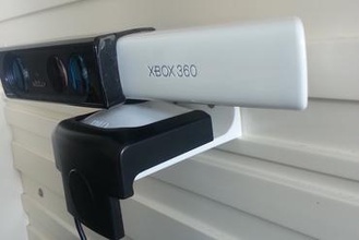 kinect wall holder games 3d print model - Mito3D