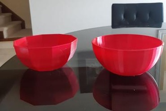 cocina cuenco clásico polígono tu hogar casa bochas herramienta comida 3d print model - Mito3D