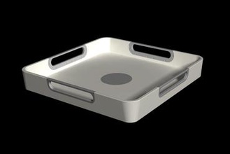 kitchen tray 34x34cm your home 3d print model - Mito3D