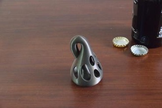 Klein botella abrelatas tu hogar casa non orientable inmersión matemáticas Arte colector 3d print model - Mito3D