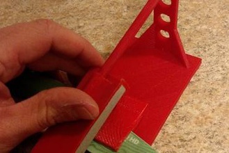 knife sharpening jig gadget sharpener 3d print model - Mito3D