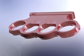 nudillo del modelo la educación prop moldeo de juguete el molde película 3d print model - Mito3D
