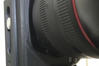 soporte en l de canon otros cámara réflex digital l-soporte nikon gopro 3d print model - Mito3D