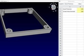 l298 Modul Stand Maker DIY l298n bridge Abstandshalter montieren open source hardware freecad 3d print model - Mito3D