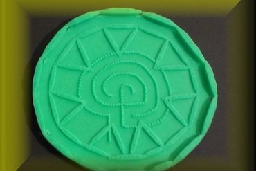labyrinthine saucer art 3D print model - Mito3D
