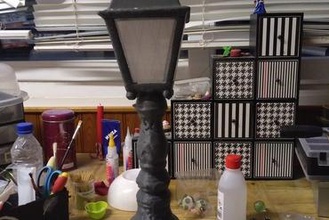 Lampe - lampe Kunst 3d print model - Mito3D