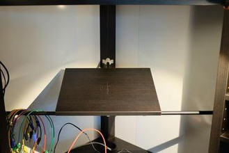 laptop prateleira, mesa de canto sua casa estação trabalho prateleira para dj 3d print model - Mito3D