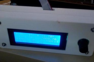 lc-display-Gehäuse reprap-display 3d-Drucker-Teile-Verbesserungen lc-display display-Gehäuse 3d print model - Mito3D